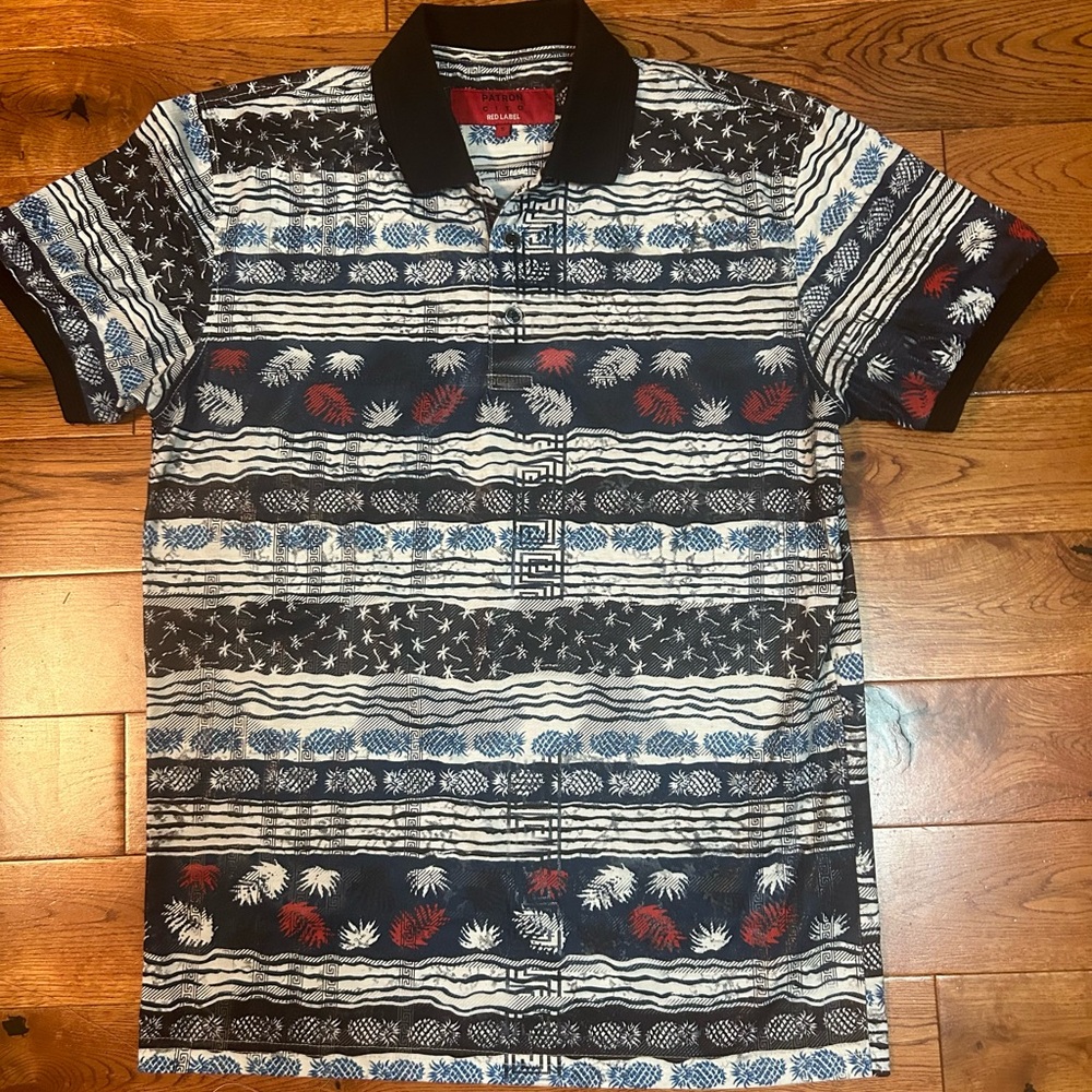 Men’s Patron Cito Red Label Polo Shirt Pattern S